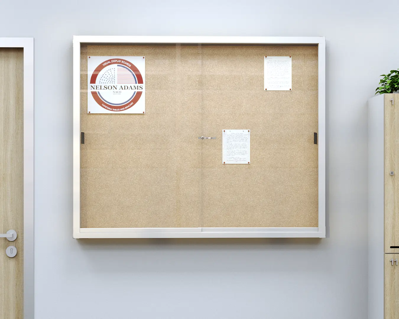 Sliding Bulletin Boards