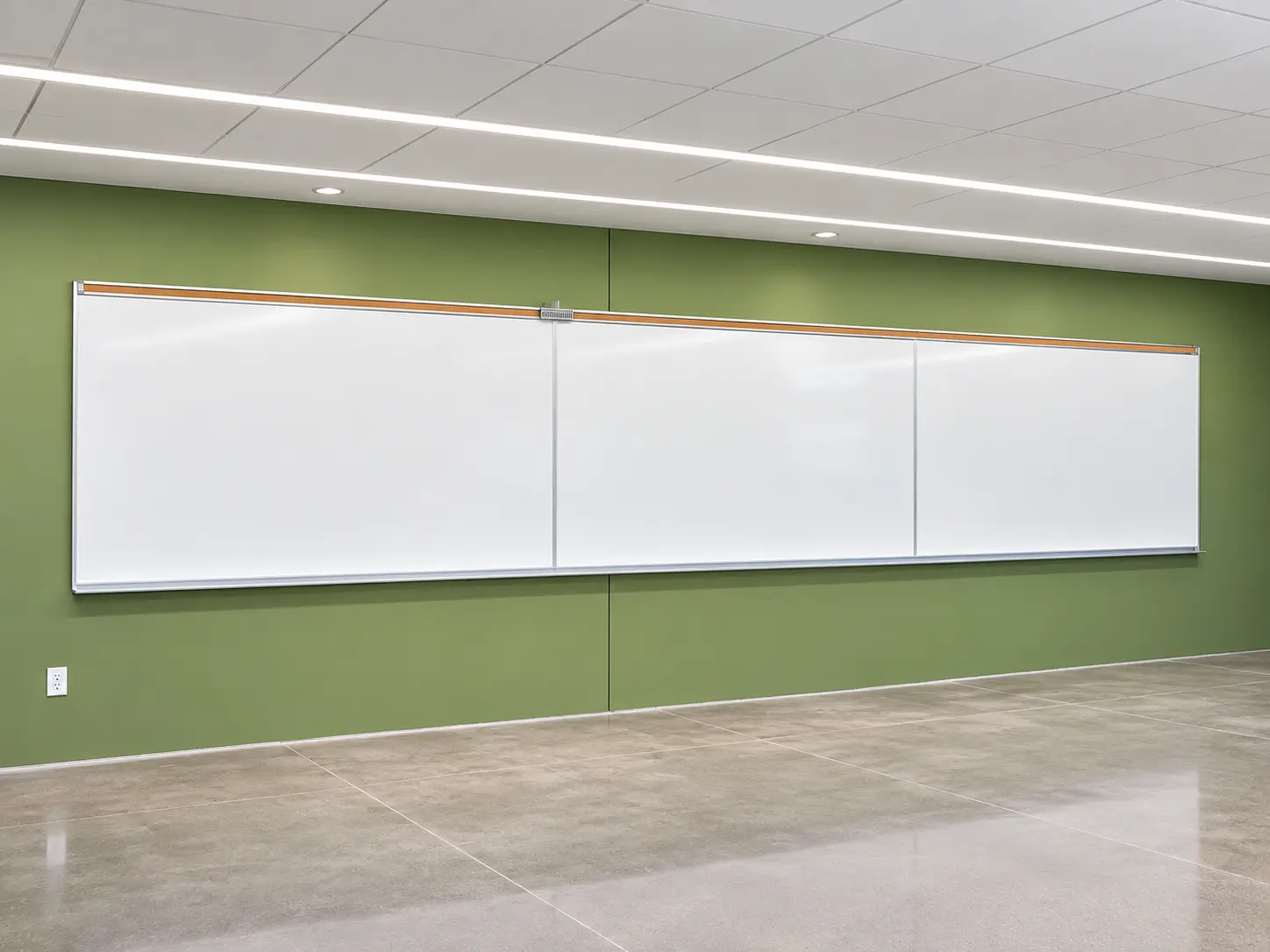 Markerboards in use
